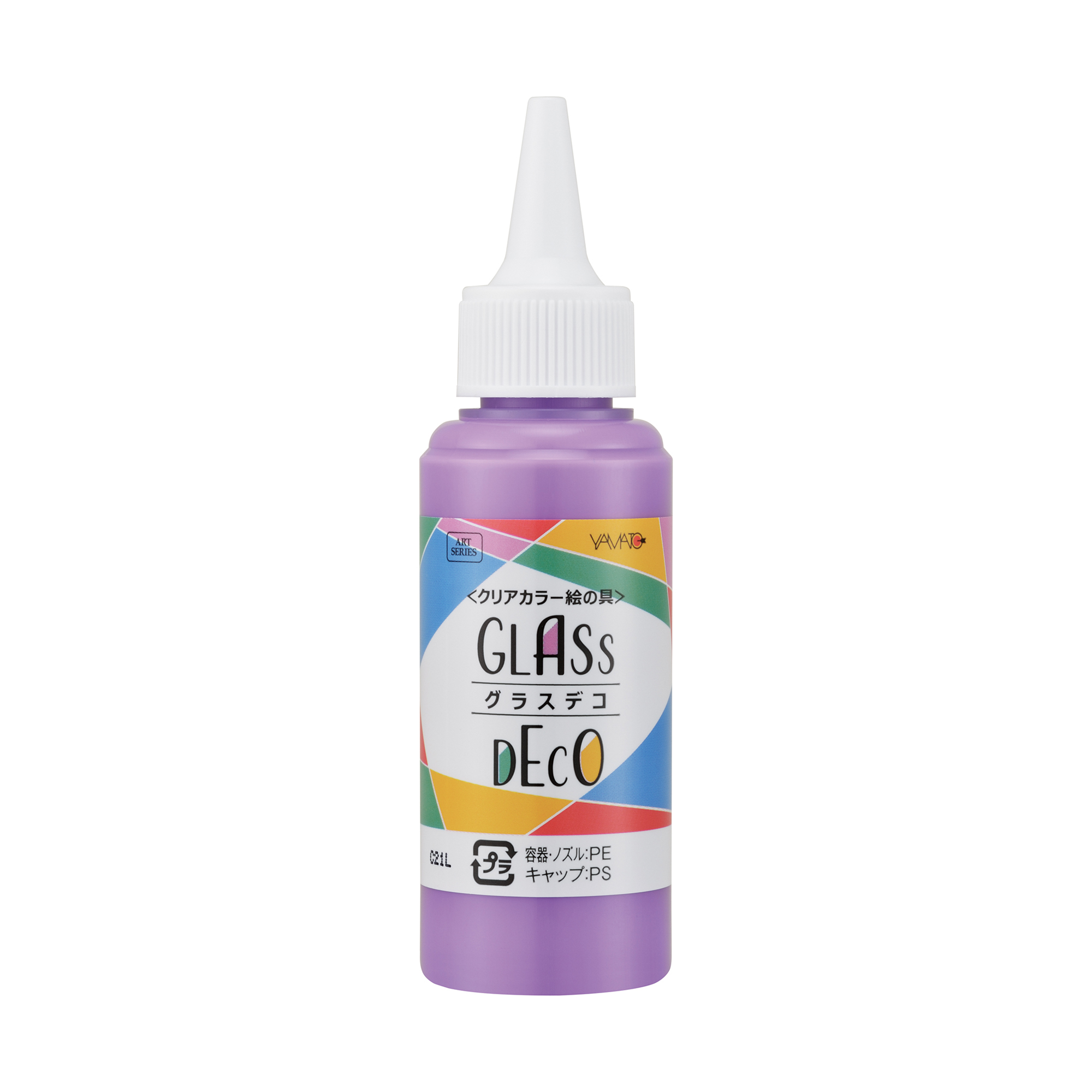 Glass Deco Single Color 60ml  (Standard Color) 　Violet　GDS60H-10