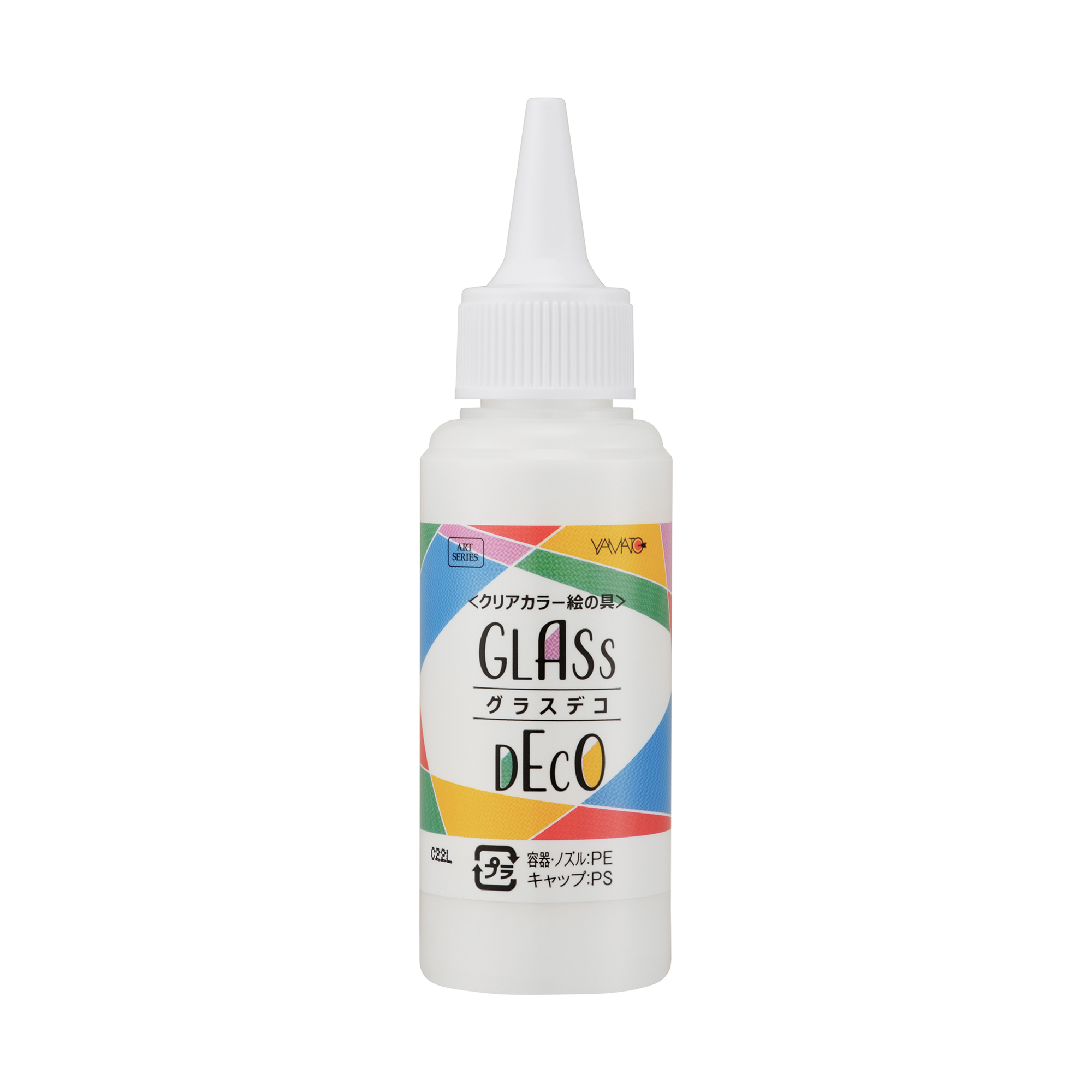 Glass Deco Single Color 60ml  (Standard Color) 　Snow White　GDS60H-22