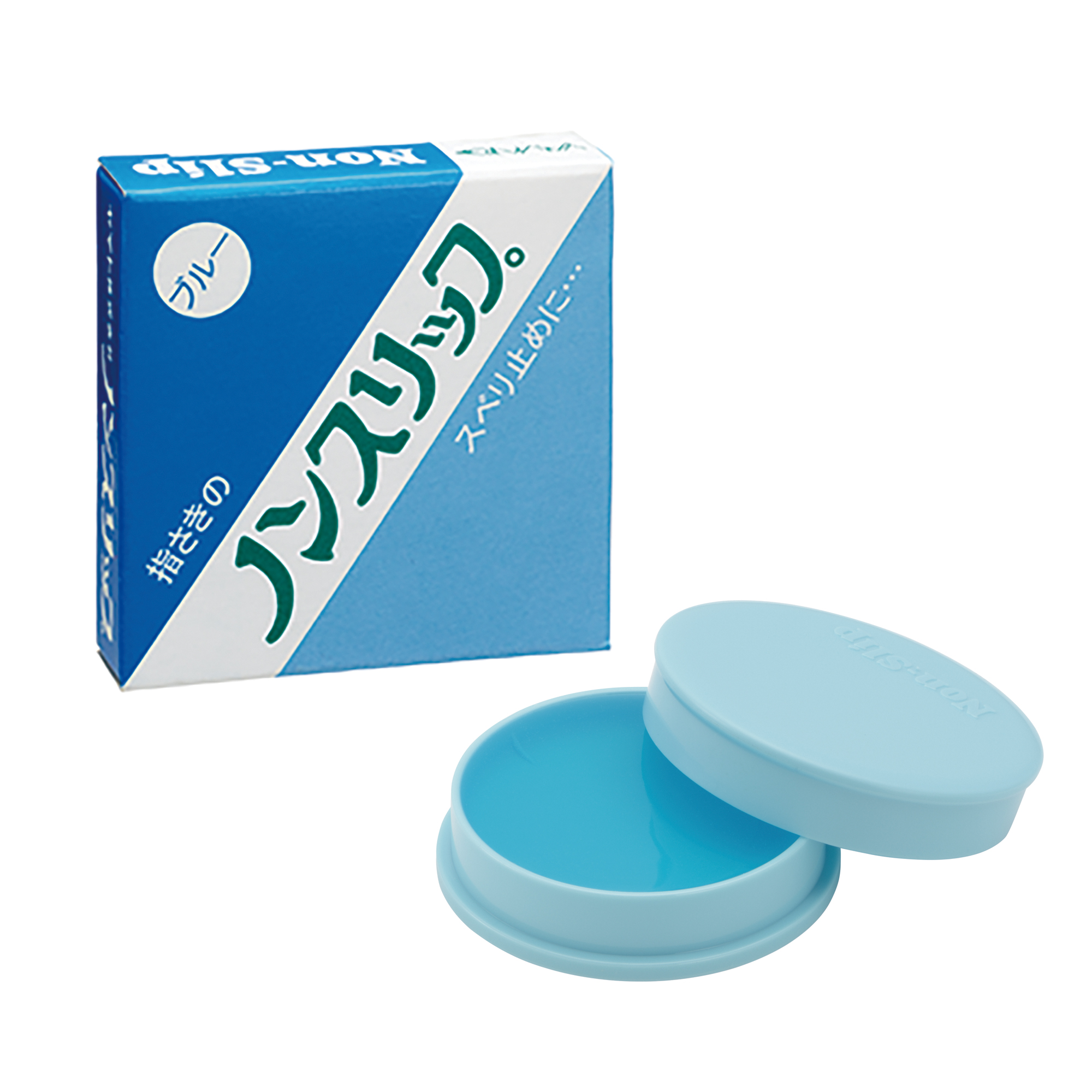 Non Slip (Fingertip Moistener)　Blue　Packed in a Paper box　NS-201